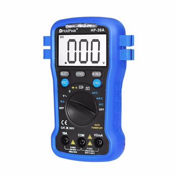 มัลติมิเตอร์แบบดิจิตอลขั้นพื้นฐาน holdpeak hp-39a